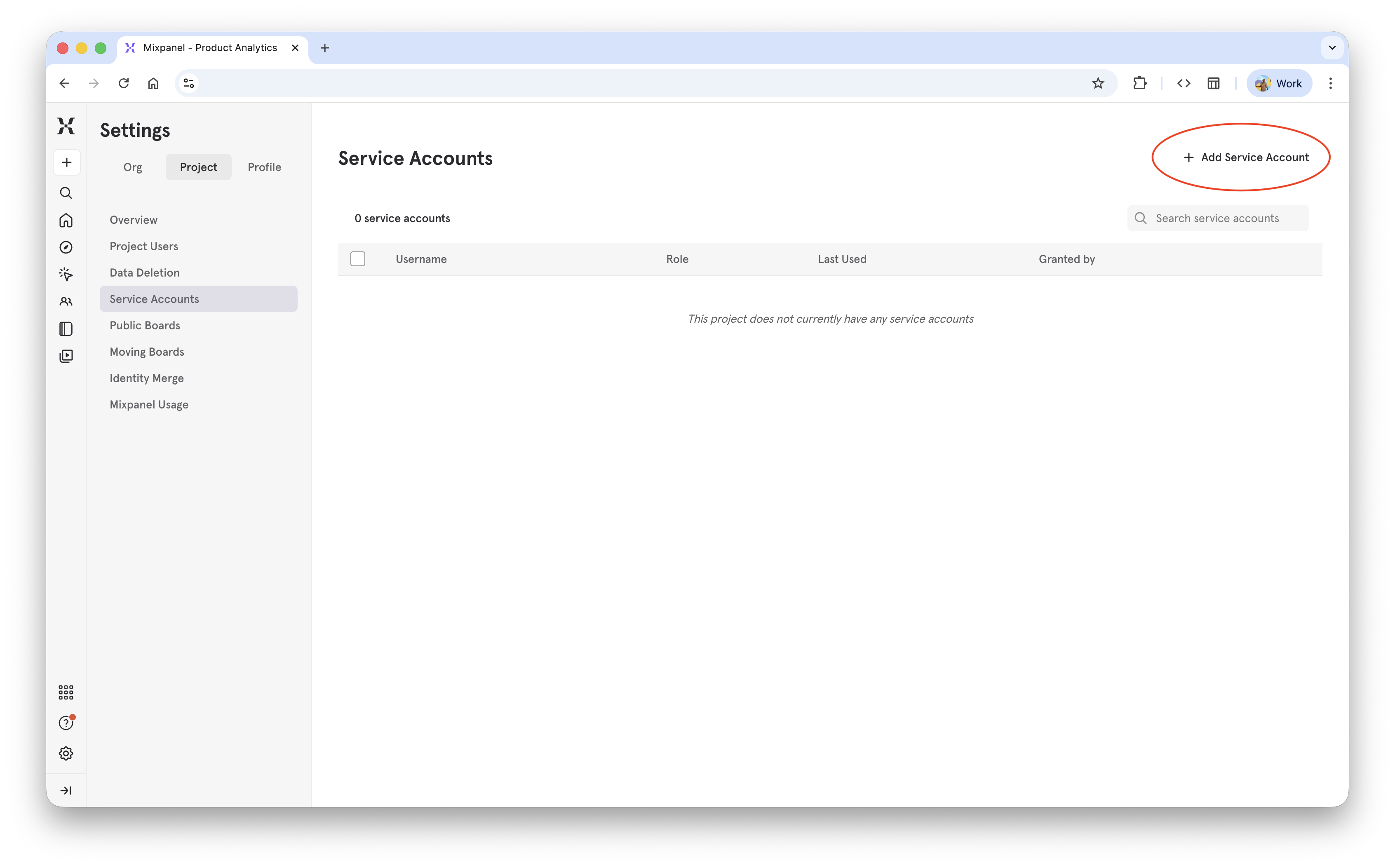 Moveo dashboard validation screenshot
